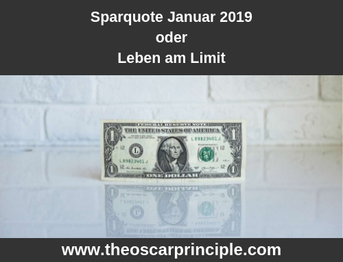 Sparquote Januar 2019